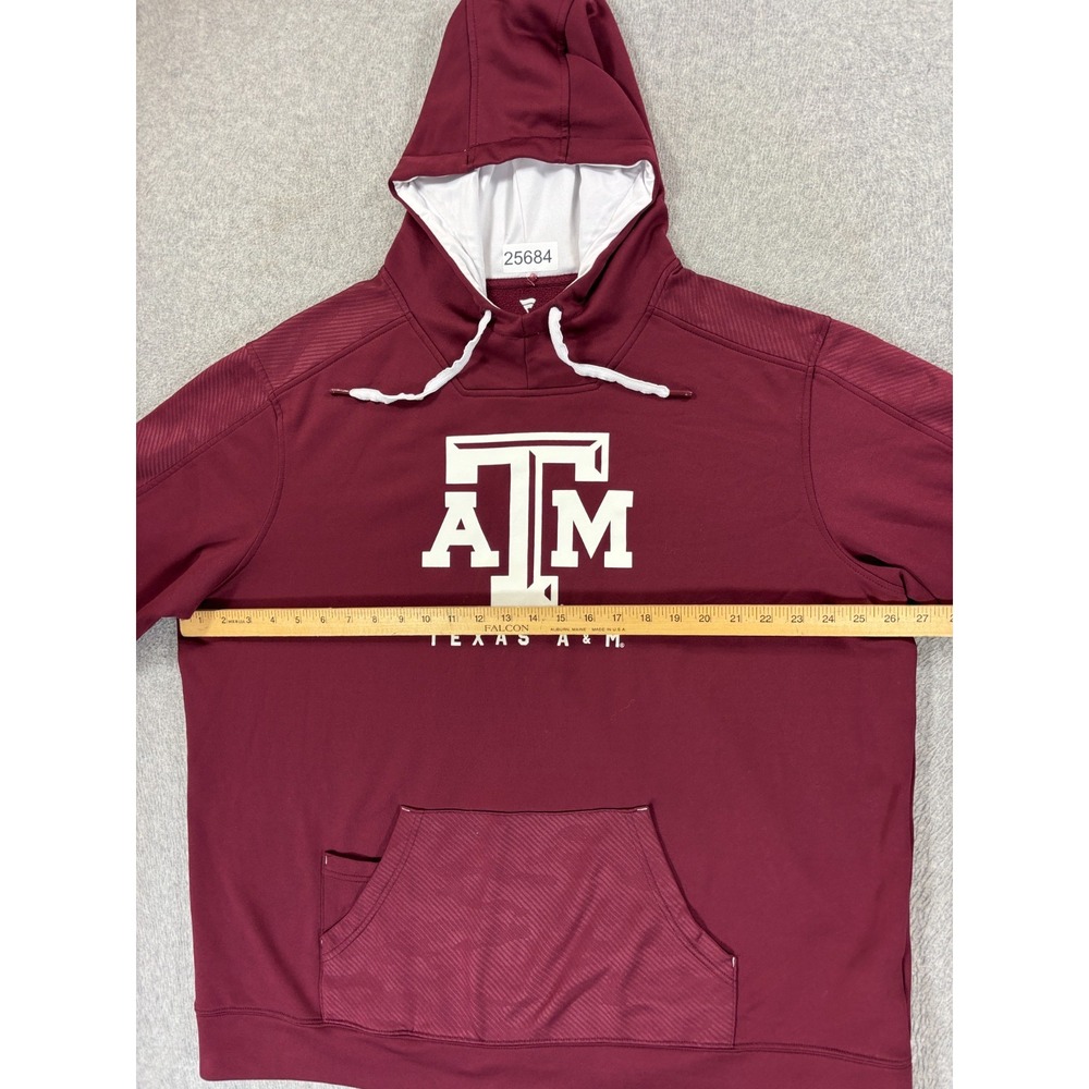 Texas A&M Aggies Fanatics Screened Logo Campus Hoodie Sweatshirt (Men's 2XL) - Picture 7 of 12